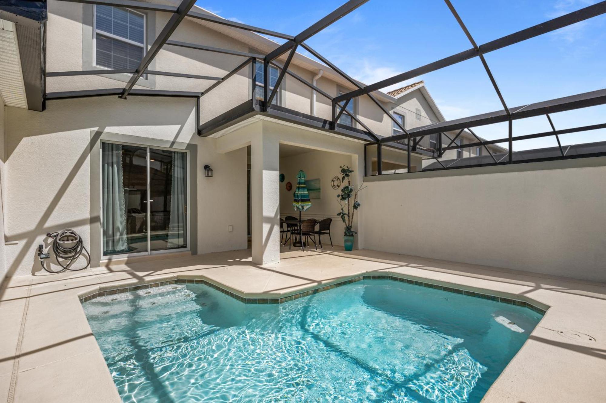 Renewed Luxury Townhouse With Private Pool Villa คิสซิมมี ภายนอก รูปภาพ